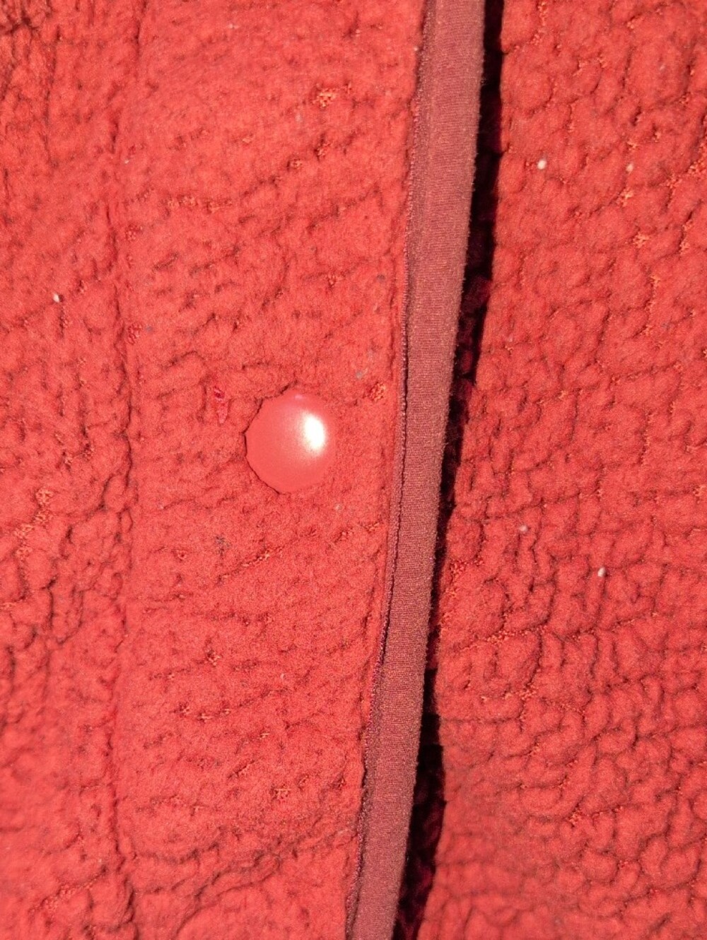 Universal Thread Teddy Fleece Jacket - Rust - Picture 5 of 10